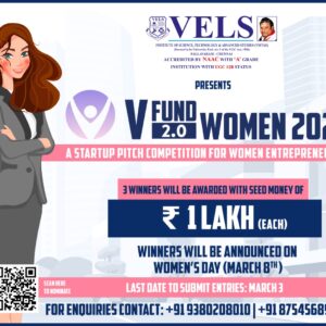 V FUND WOMEN 2022 – A start-up pitch competition for women entrepreneurs” – Application Form.