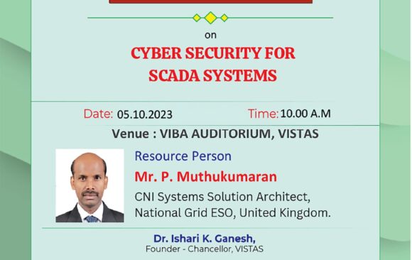 CYBER SECURITY FOR SCADA SYSTEMS