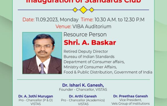 Inauguration of Standards Club