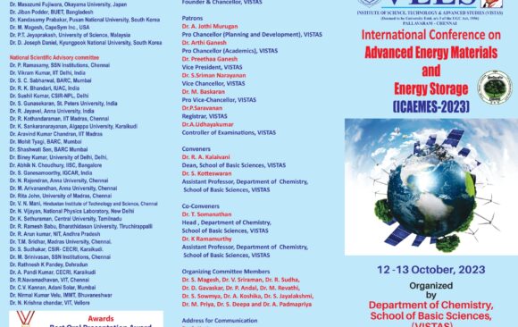 International Conference on Advanced Energy Materials and Energy Storage (ICAEMES 2023)