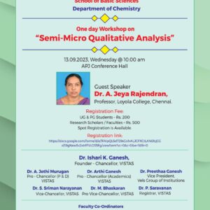 Semi-Micro Qualitative Analysis