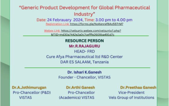Generic Product Development for Global Pharmaceutical Industry