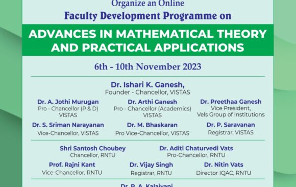 Advances in mathematical Theory and Practical Applications