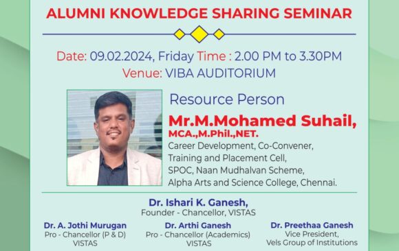 Alumni Knowledge Sharing Seminar