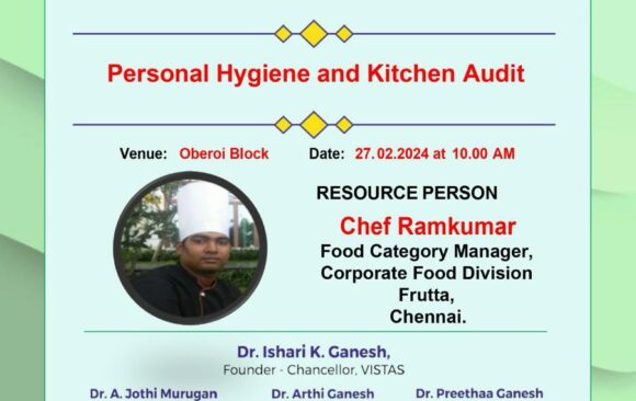 Personal Hygiene and Kitchen Audit