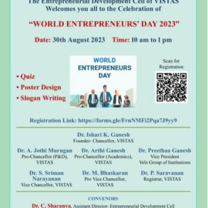 World Entrepreneurs Day 2023 celebration